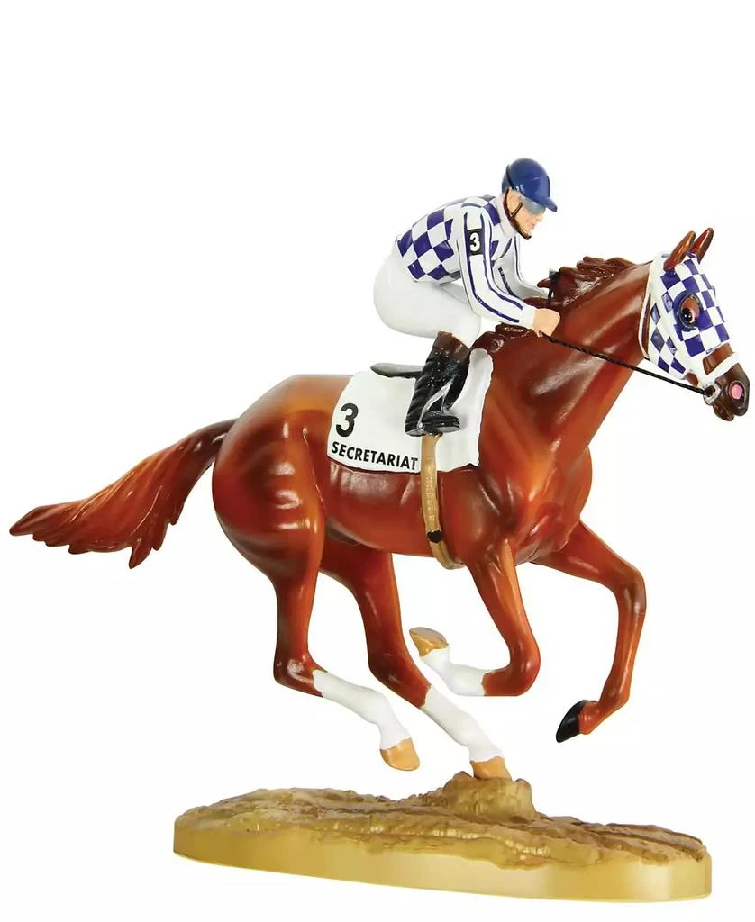 商品BREYER|Horse Triple Crown Winner Secretariat and Jockey Figurine,价格¥156,第2张图片详细描述