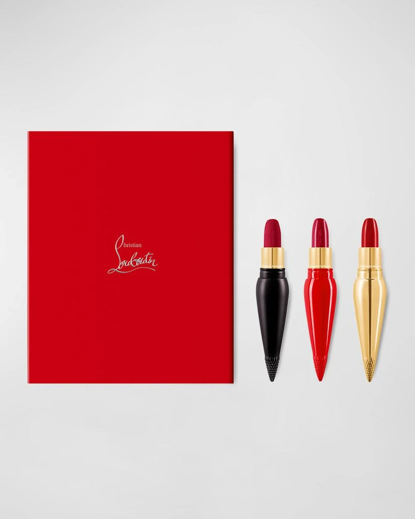 商品Christian Louboutin|Lip Trio Rouge Louboutin Coffret,价格¥2458,第1张图片