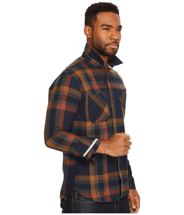 商品Levi's|Abbotts Long Sleeve Flannel Shirt,价格¥360,第5张图片详细描述