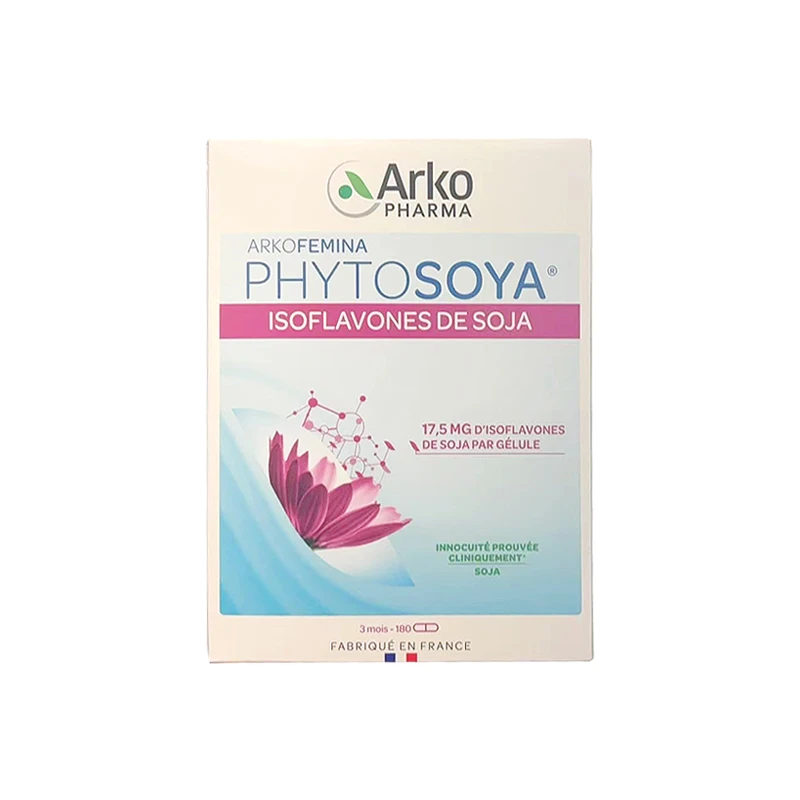 商品Arkopharma|大豆异黄酮胶囊180粒 平衡更年期 1-2-3盒,价格¥340,第1张图片