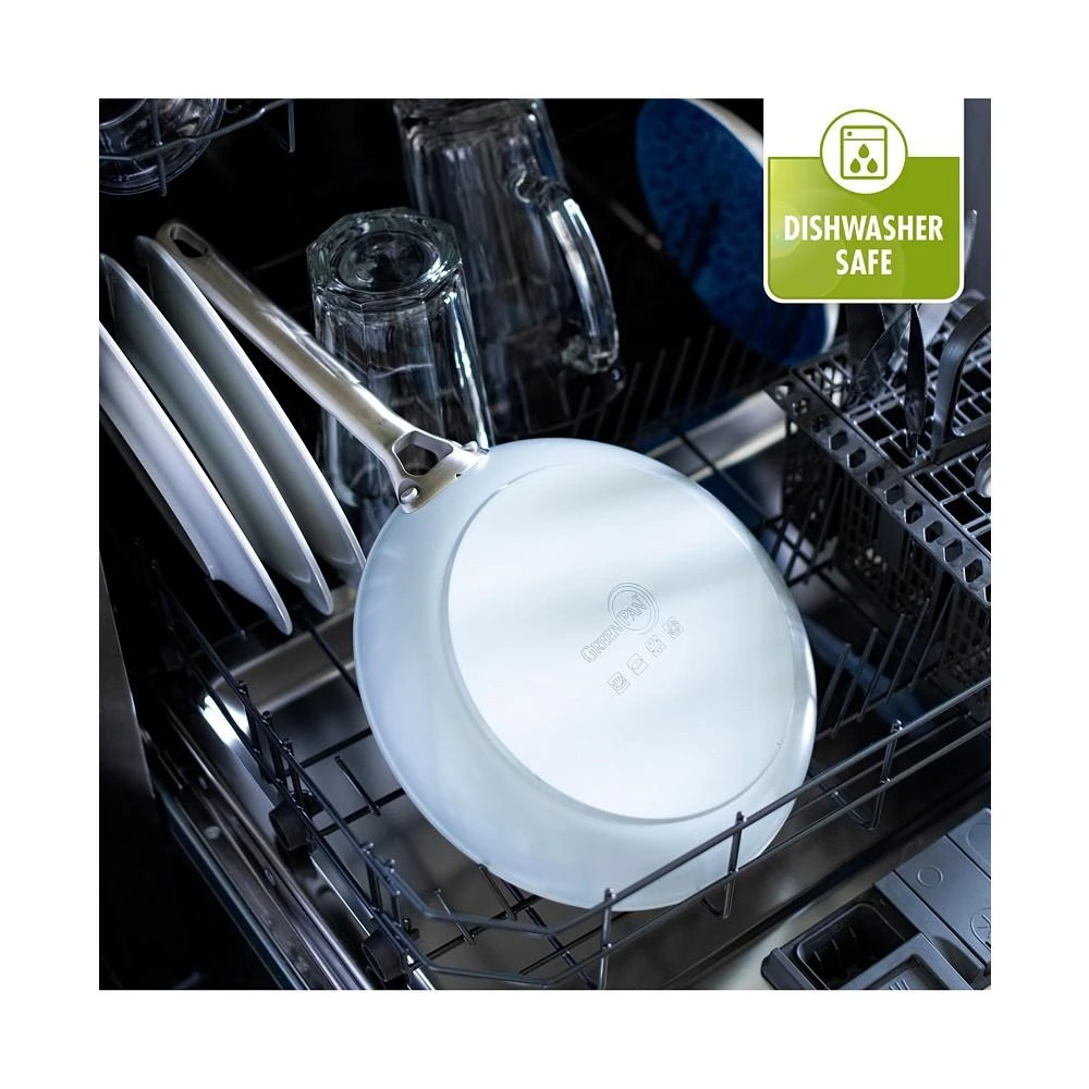 商品Greenpan|Padova Ceramic Non-Stick 8" & 10" Fry Pan Set,价格¥407,第5张图片详细描述