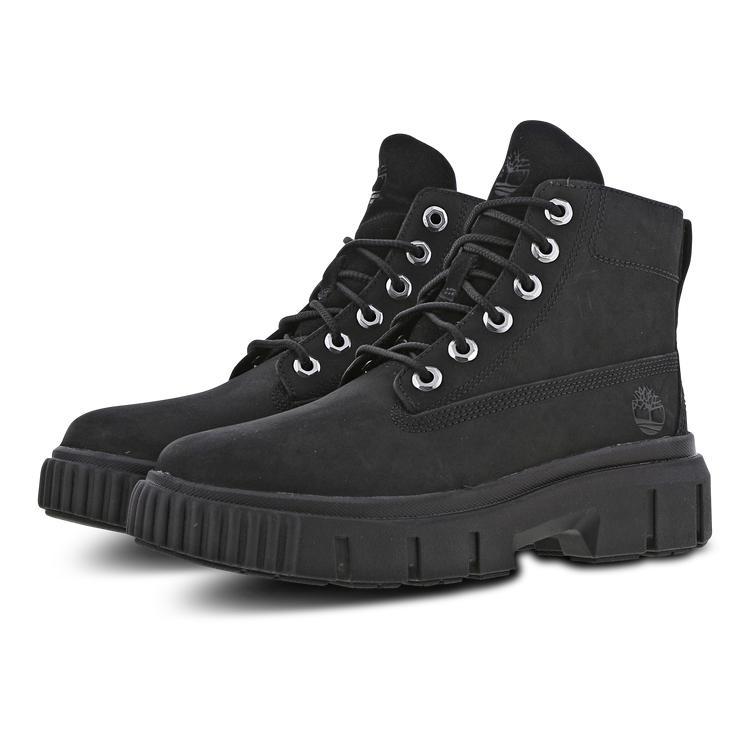 商品Timberland|Timberland Greyfield Leather Boot Black - Women Boots,价格¥1009,第4张图片详细描述