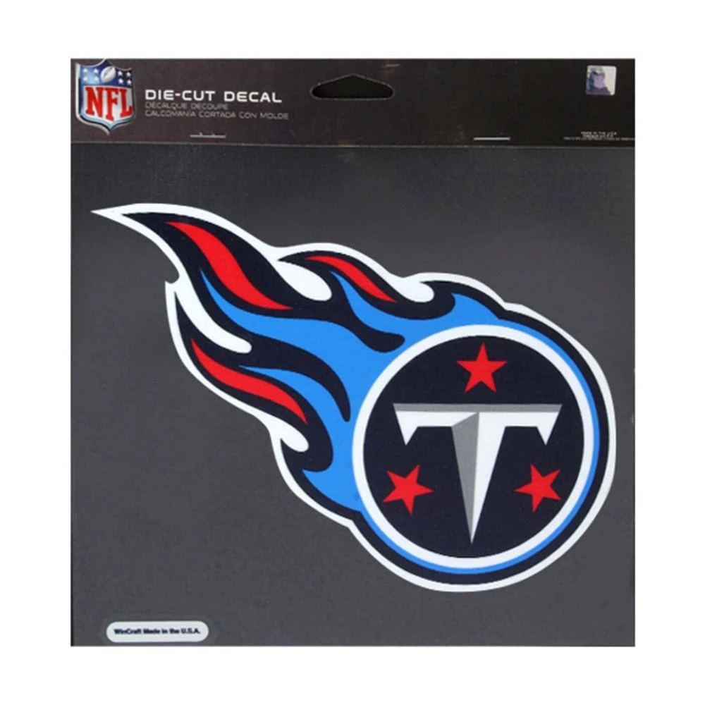 商品Wincraft|Multi Tennessee Titans 8'' x 8'' Color Car Decal,价格¥75,第1张图片