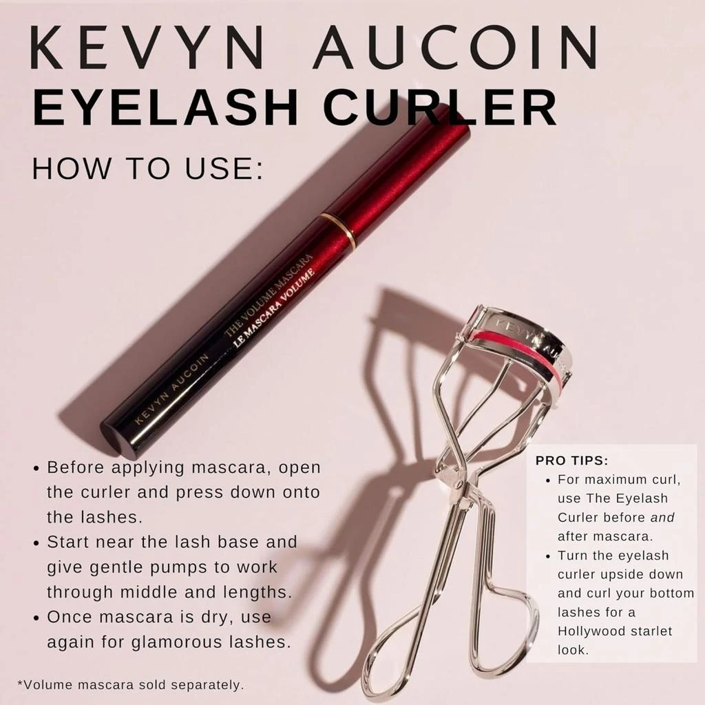 商品Kevyn Aucoin|Kevyn Aucoin The Eyelash Curler,价格¥215,第3张图片详细描述