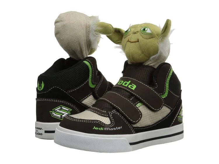 商品SKECHERS|SKECHERS KIDS Star Wars: Vert - Wise One (Toddler) 幼儿星战尤达运动鞋,价格¥304,第1张图片