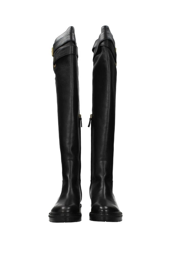 商品Valentino|Boots Leather Black,价格¥7281,第3张图片详细描述
