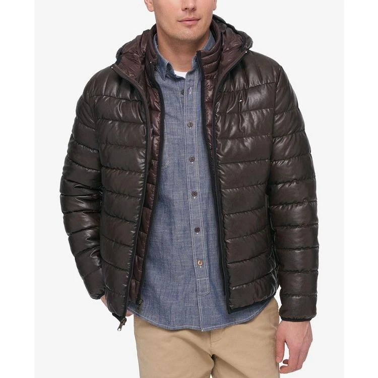 商品Tommy Hilfiger|Men's Layered Packable Puffer Jacket,价格¥926,第3张图片详细描述