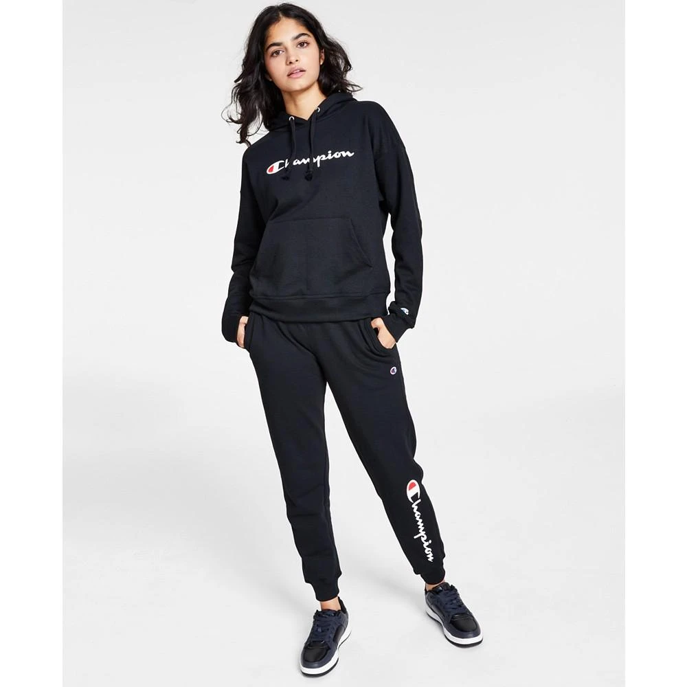 商品CHAMPION|Women's Relaxed Logo Fleece  Sweatshirt Hoodie,价格¥203,第4张图片详细描述