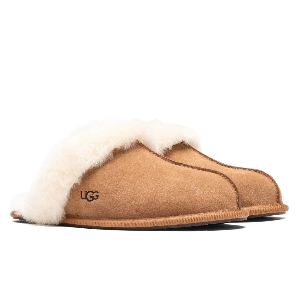 商品UGG|Women's Scuffette II Slipper - Chestnut,价格¥721,第2张图片详细描述