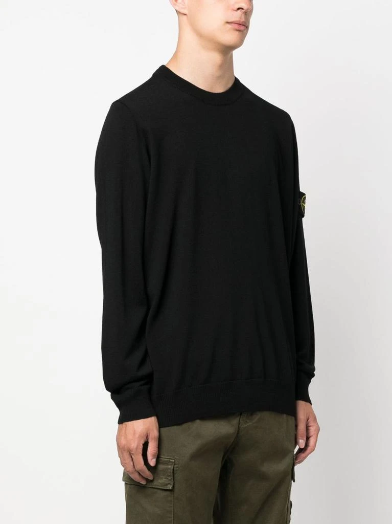 商品Stone Island|STONE ISLAND - Wool Pullover With Logo,价格¥2345,第5张图片详细描述