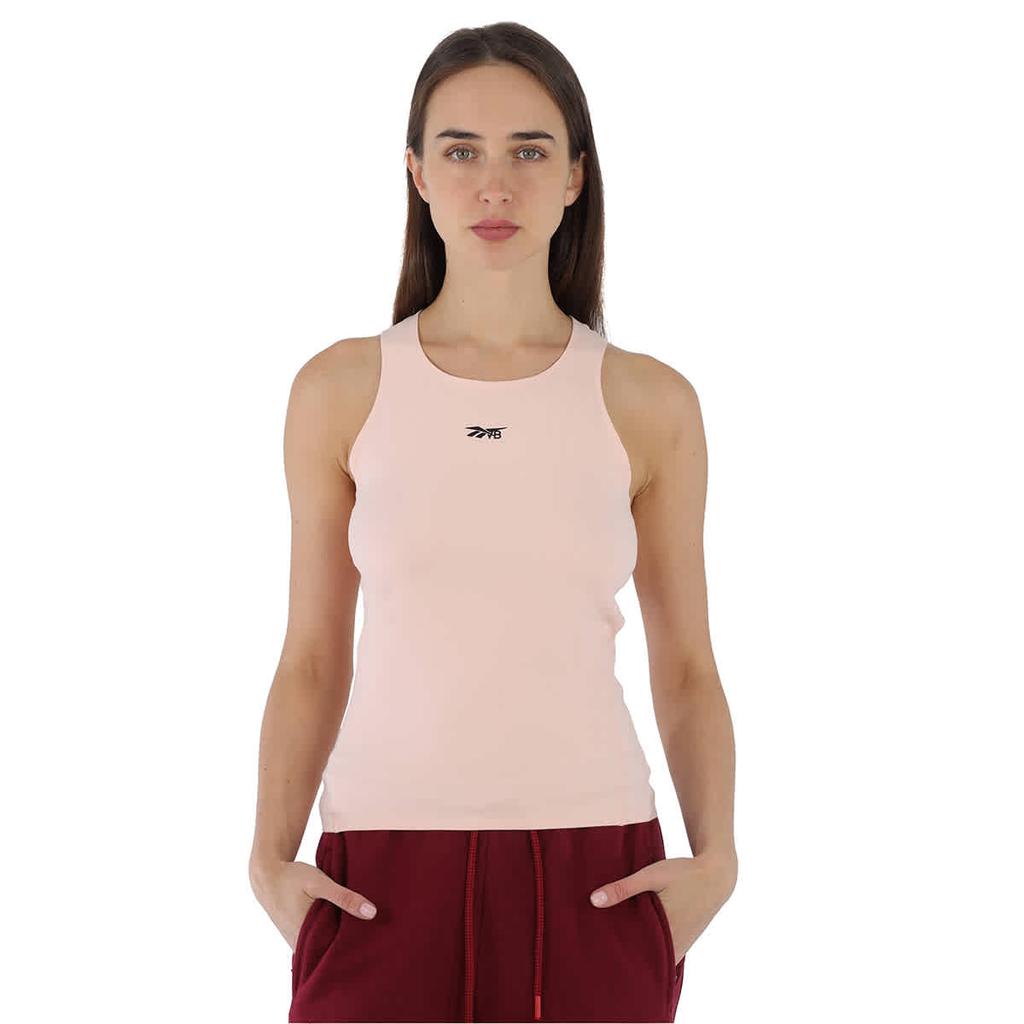 X Victoria Beckham Ladies Coralglow Crewneck Fitted Tank Top商品第1张图片规格展示