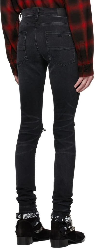 商品AMIRI|Black MX1 Cracked Paint Jeans,价格¥9067,第3张图片详细描述