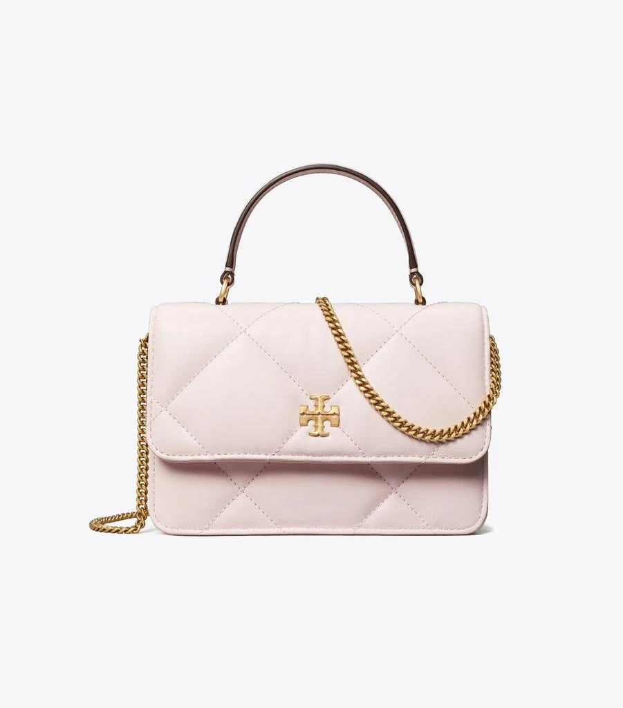 商品Tory Burch|Mini Kira Diamond Quilt Top-Handle Chain Wallet,价格¥3074,第4张图片详细描述