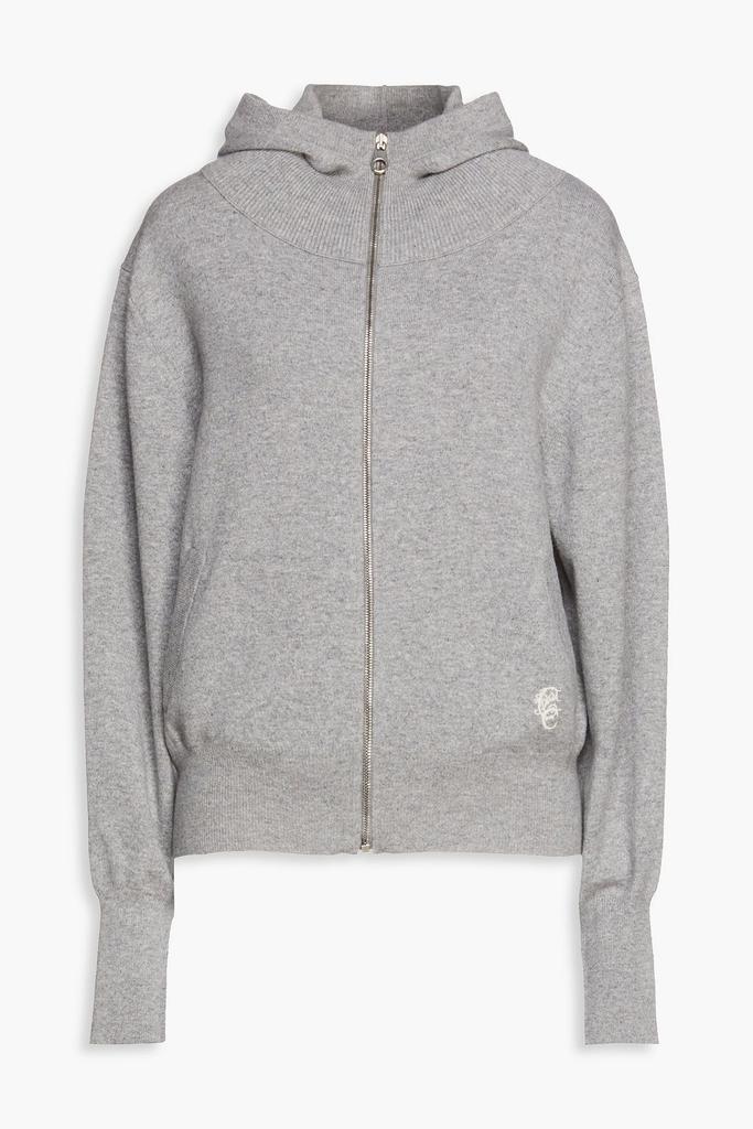 Mélange cashmere-blend hoodie商品第3张图片规格展示