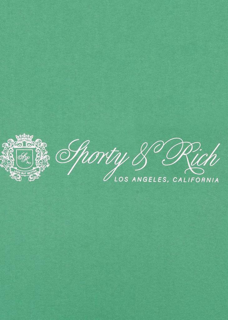 Sporty & Rich Green Regal Disco Shorts商品第3张图片规格展示