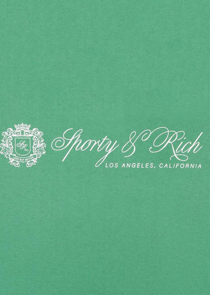 商品Sporty & Rich|Sporty & Rich Green Regal Disco Shorts,价格¥439,第5张图片详细描述