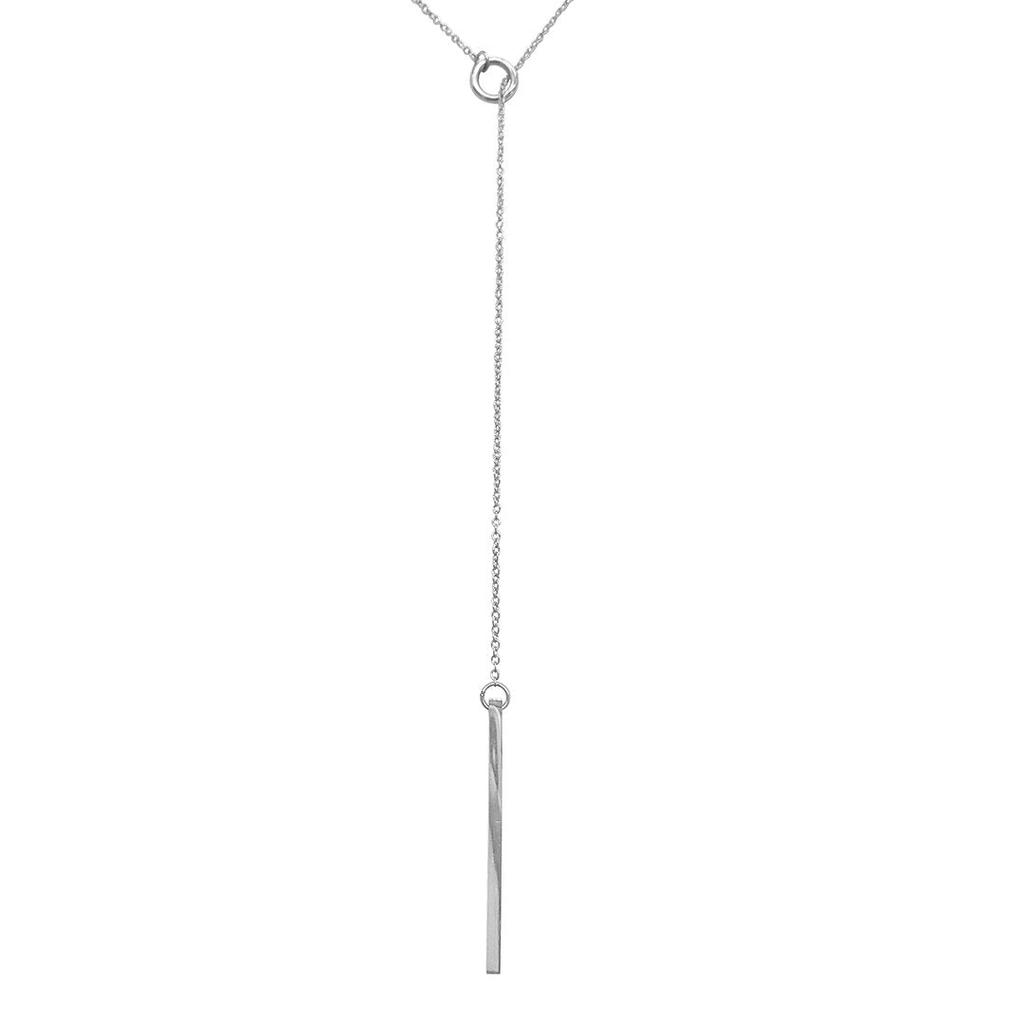 Adornia Lariat Necklace silver商品第1张图片规格展示