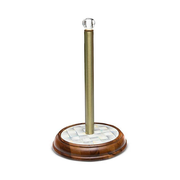 商品MacKenzie-Childs|Sterling Check Paper Towel Holder,价格¥893,第1张图片