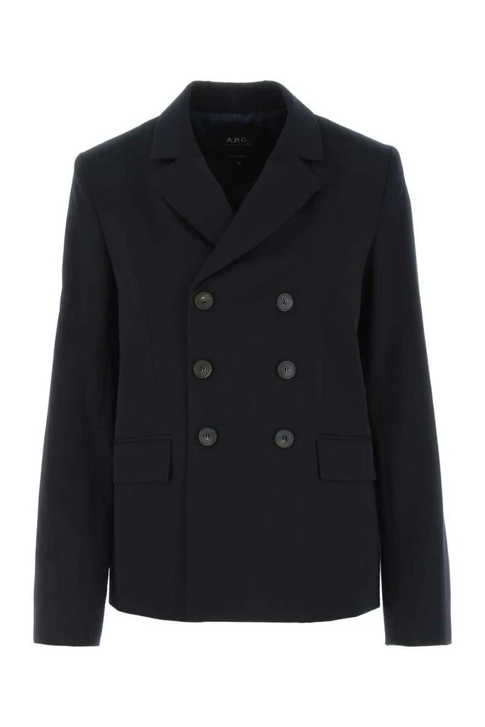 商品A.P.C.|A.P.C. Coats & Jackets in Black,价格¥2089,第1张图片