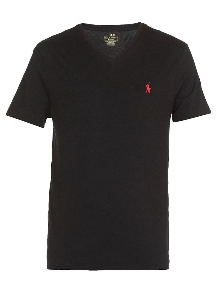商品Ralph Lauren|Polo Ralph Lauren Logo Embroidered V-Neck T-Shirt,价格¥515,第1张图片