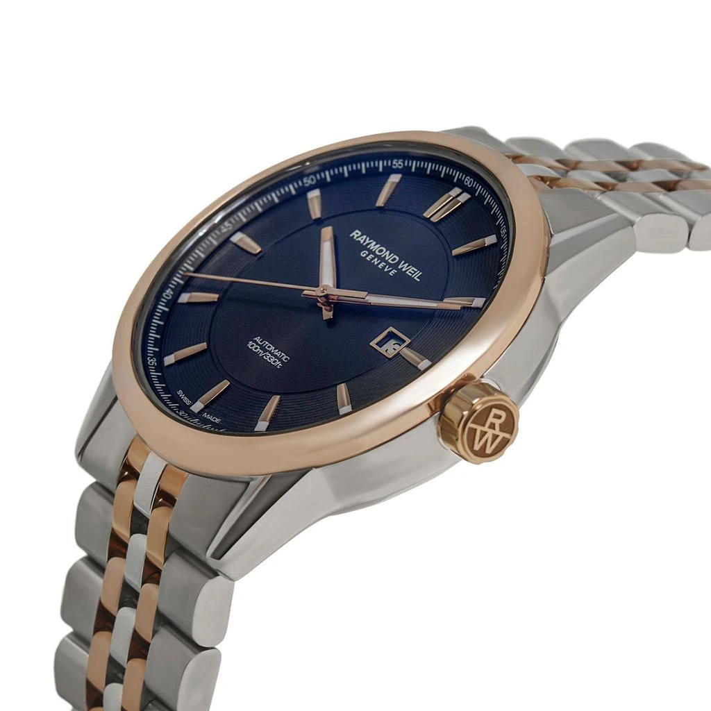 商品Raymond Weil|Raymond Weil Freelancer Two Tone Automatic Men's Watch 2731 SP5 20001,价格¥7592,第2张图片详细描述