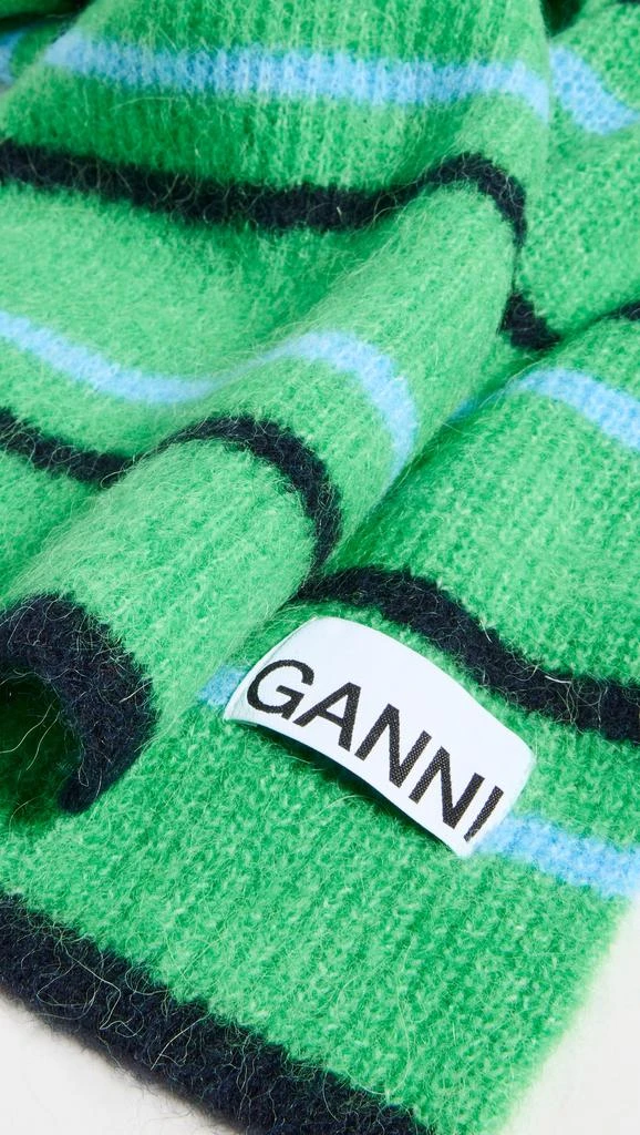 商品Ganni|GANNI 柔软羊驼毛围巾,价格¥604,第4张图片详细描述