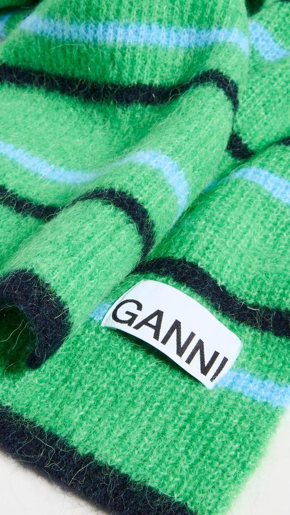 商品Ganni|GANNI 柔软羊驼毛围巾,价格¥685,第6张图片详细描述