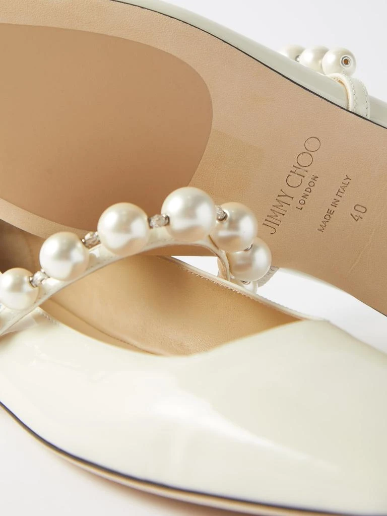 Ade faux-pearl and leather ballet flats 商品