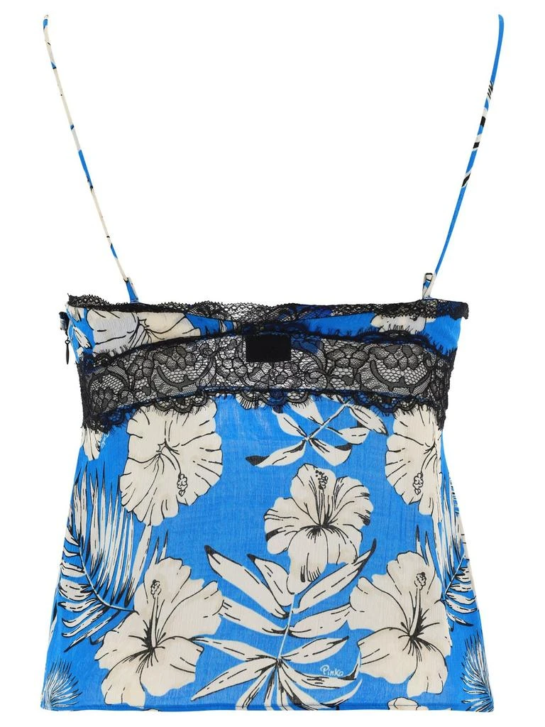 商品PINKO|Pinko Graphic Floral Top,价格¥1074,第2张图片详细描述