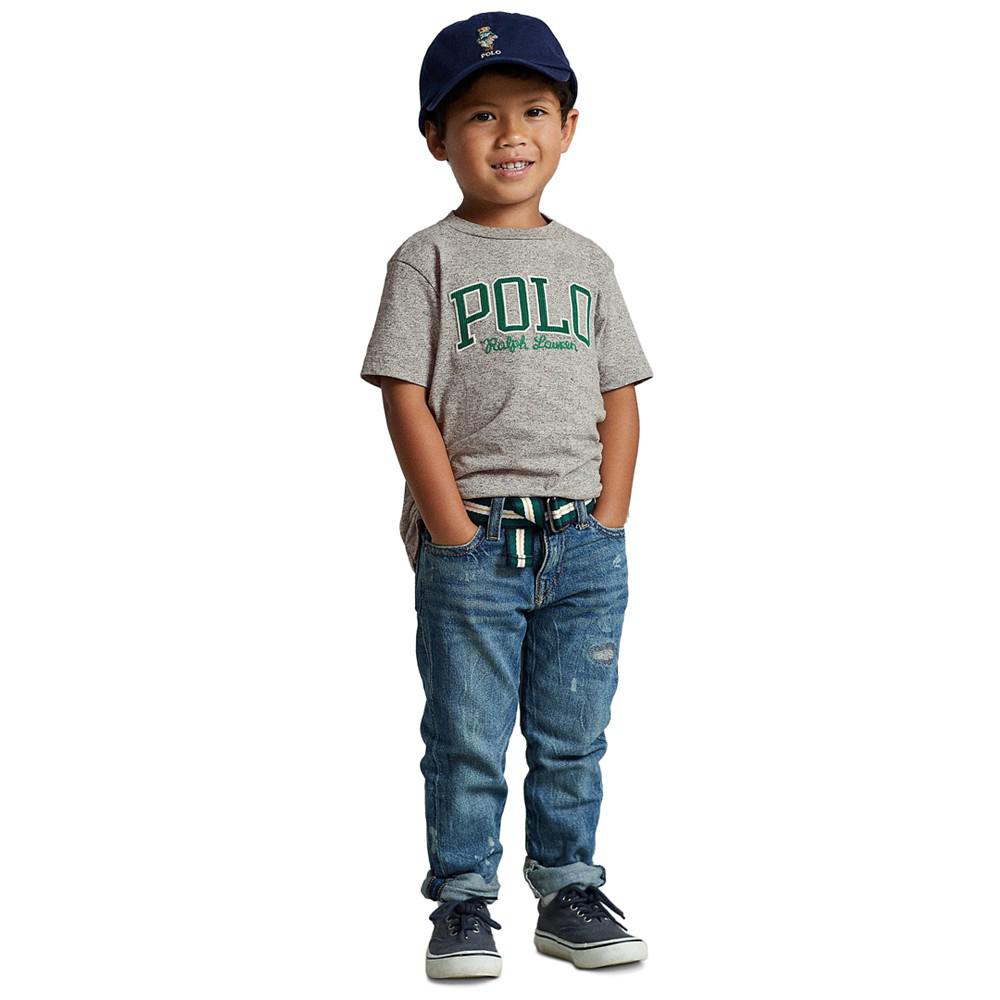 Toddler Boys Corduroy-Logo Jersey T-shirt商品第4张图片规格展示