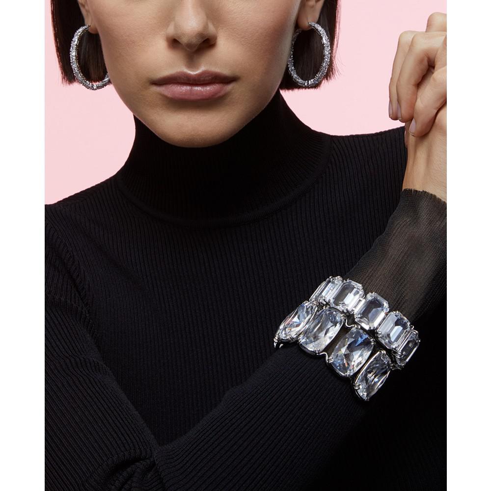 商品Swarovski|Silver-Tone Octagon-Crystal Flex Bracelet,价格¥3542,第7张图片详细描述
