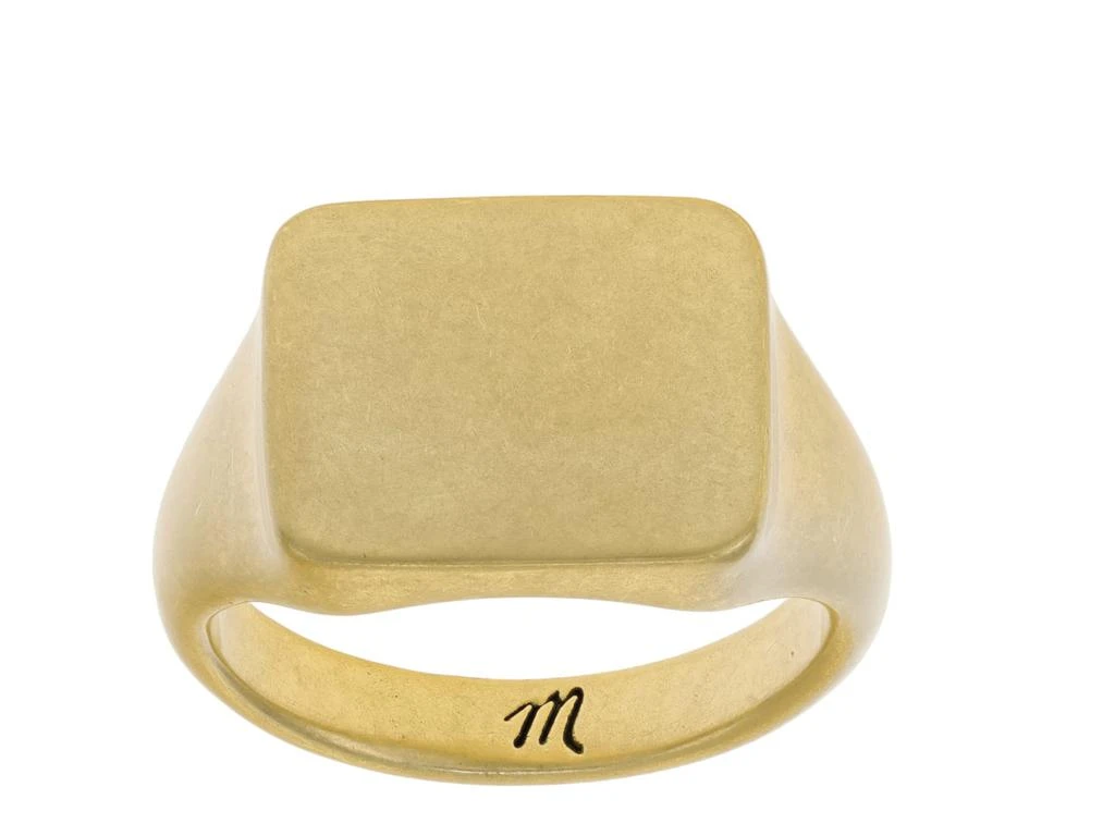商品Madewell|Chunky Signet Ring,价格¥195,第1张图片