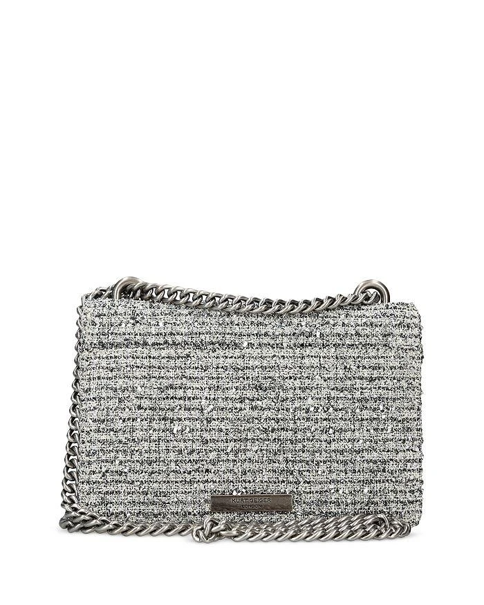 商品Kurt Geiger|Shoreditch Small Tweed Crossbody,价格¥1389,第4张图片详细描述