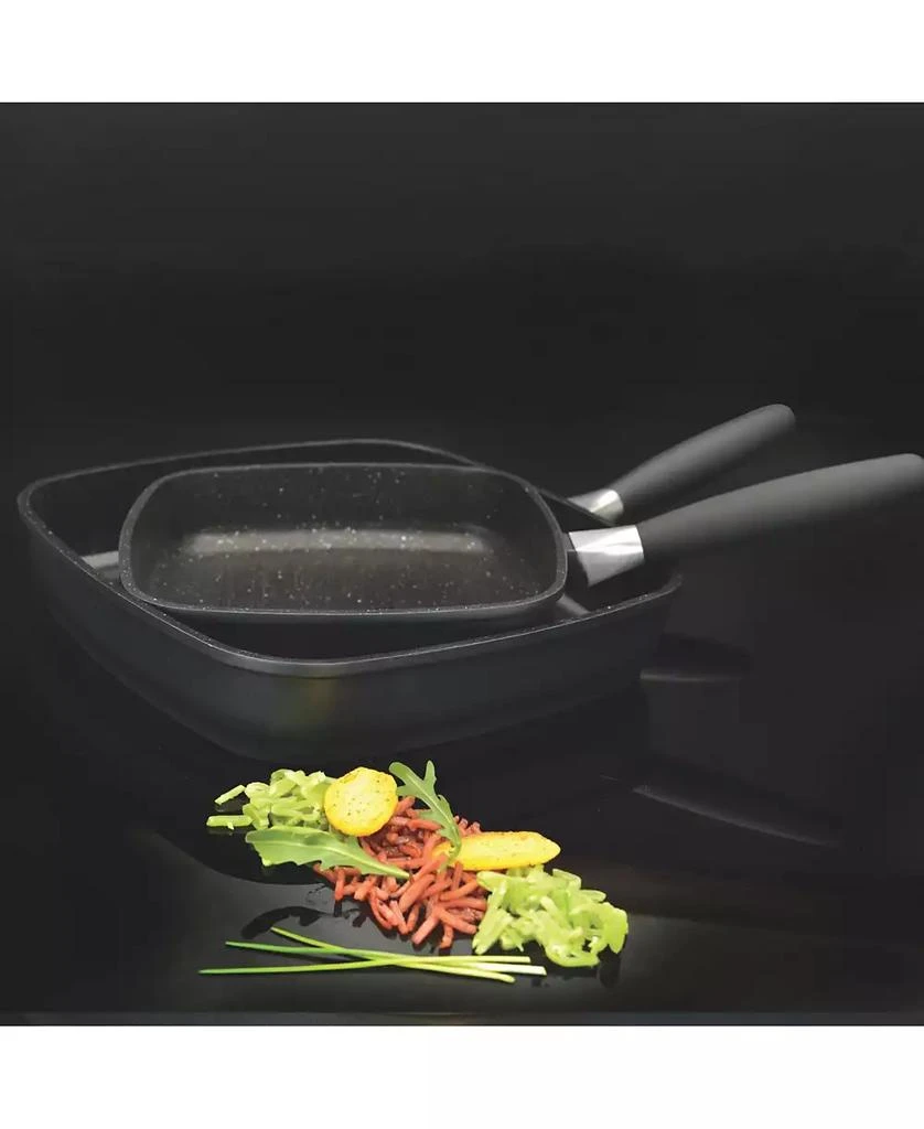 商品BergHOFF|Scala Nonstick 12.5" Square Grill Pan, Removable Handle,价格¥1243,第4张图片详细描述