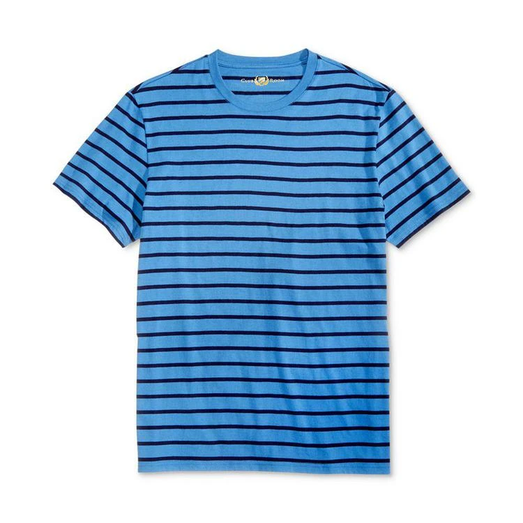 商品Club Room|Men's Goldman Striped T-Shirt, Created for Macy's,价格¥31,第1张图片