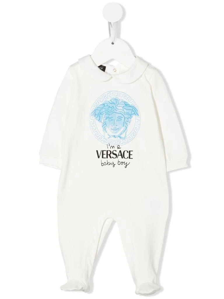 商品Versace|Medusa baby sleepsuit,价格¥532,第1张图片