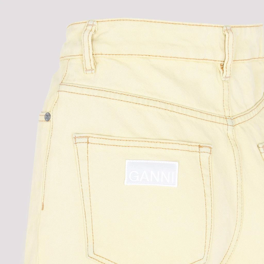 商品Ganni|GANNI  BLEACHED DENIM JEANS,价格¥1473,第4张图片详细描述