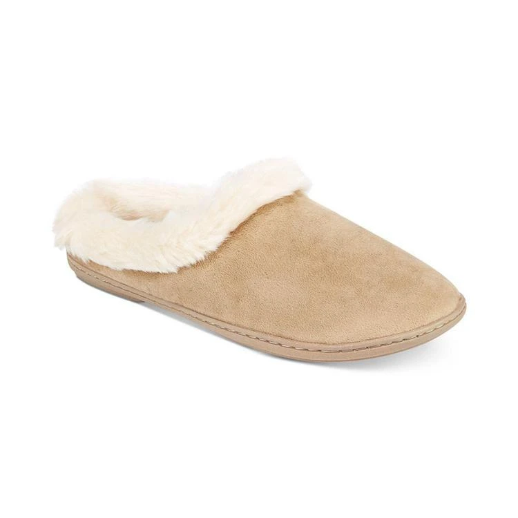 商品Charter Club|Microvelour Clog Memory Foam Slippers, Created for Macy's,价格¥67,第1张图片