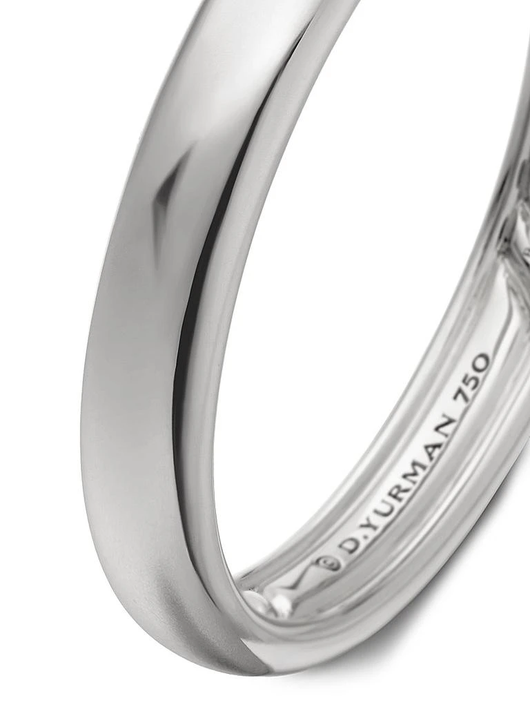 DY Classic Band Ring in 18K White Gold, 3.5MM 商品