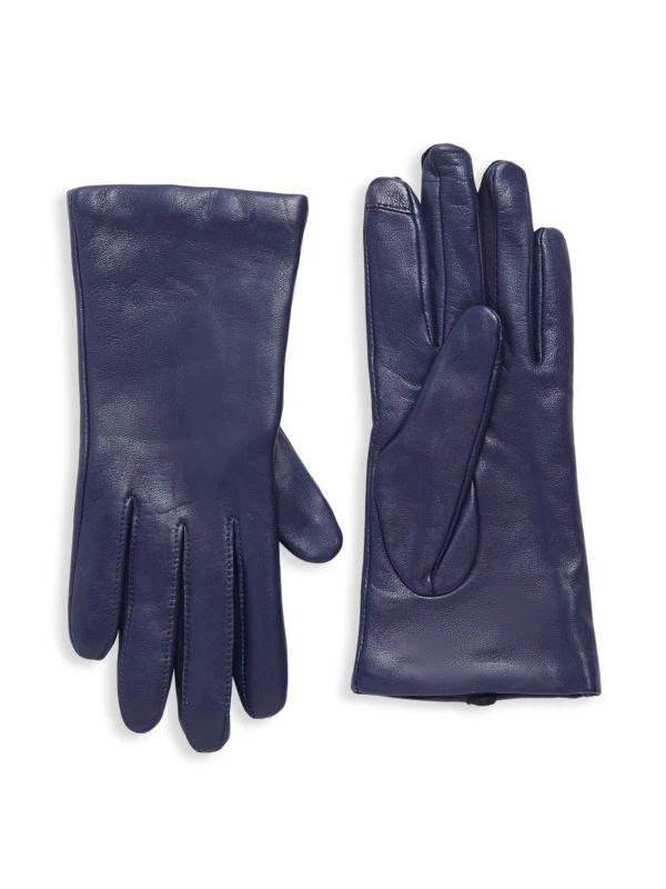 商品Saks Fifth Avenue|Cashmere-Lined Leather Gloves,价格¥470,第1张图片