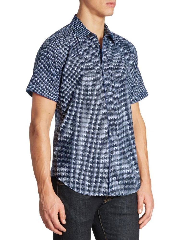 商品Robert Graham|Gardena Cotton Shirt,价格¥538,第3张图片详细描述