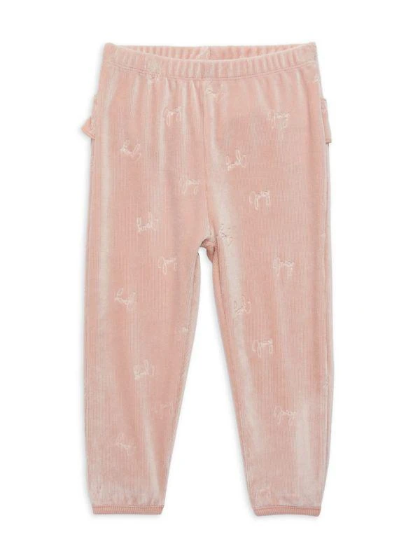 商品Juicy Couture|​Baby Girl’s 2-Piece Logo Velour Jogger Set,价格¥113,第3张图片详细描述