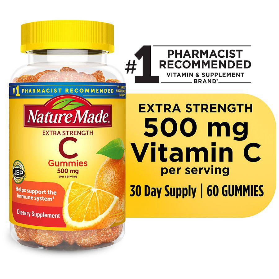 Extra Strength Vitamin C Gummies 500 mg商品第7张图片规格展示