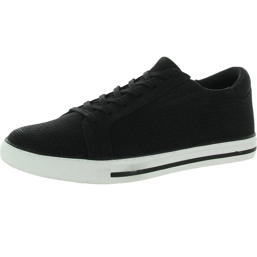 商品Kenneth Cole|Kenneth Cole New York Womens Kam Stripe Leather Athletic and Training Shoes,价格¥114,第1张图片