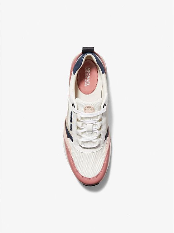 商品Michael Kors|Allie Stride Leather Trainer,价格¥595,第4张图片详细描述