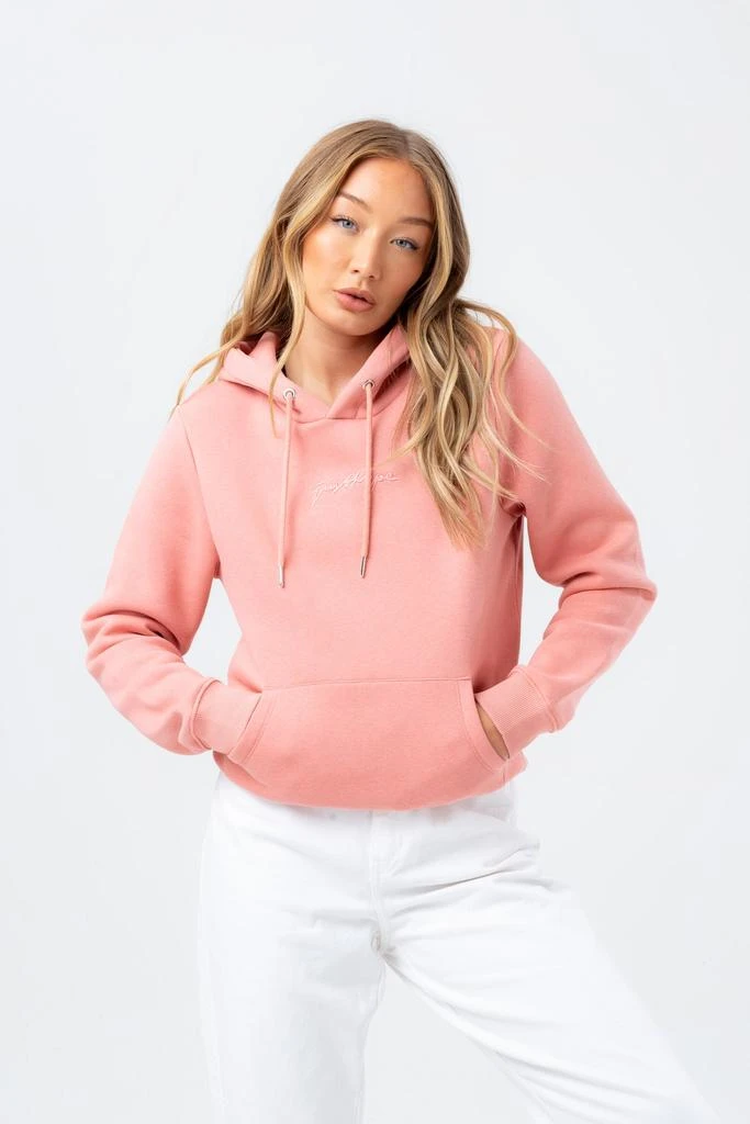 HYPE WOMENS BLUSH JUSTHYPE SCRIBBLE HOODIE 商品