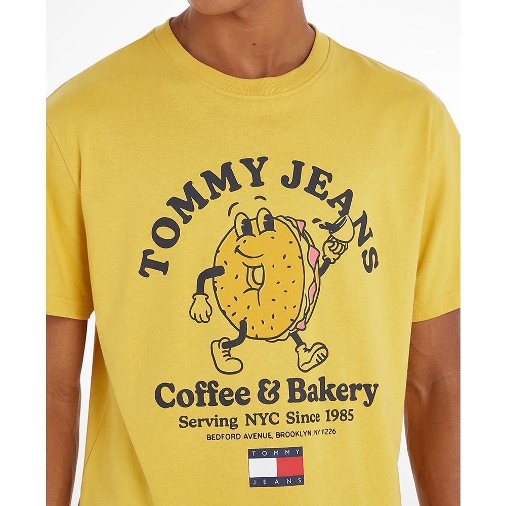 商品Tommy Hilfiger|Men's Bagel Graphic Short Sleeve T-shirt,价格¥229,第5张图片详细描述