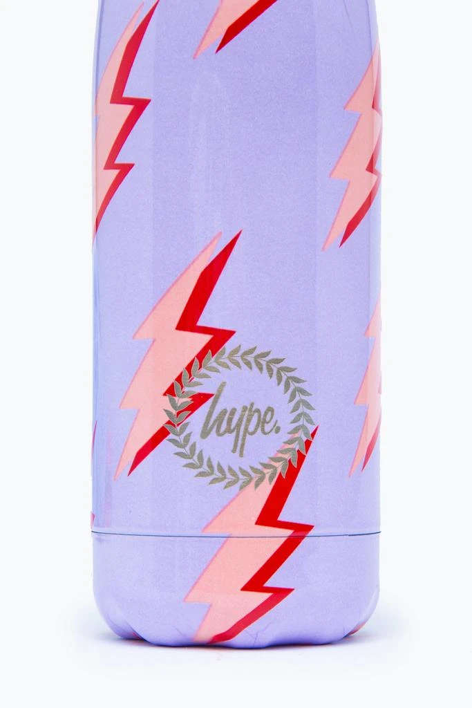 商品HYPE ACCESSORIES|HYPE LILAC LIGHTNING METAL WATER BOTTLE - 500ML,价格¥166,第3张图片详细描述
