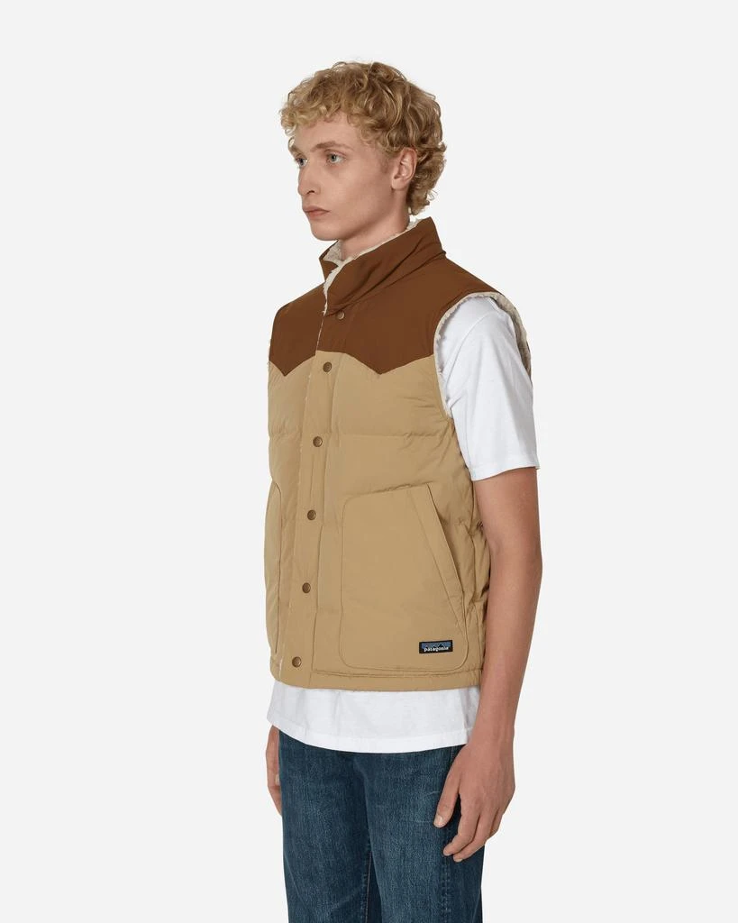 商品Patagonia|Reversible Bivy Down Vest Brown,价格¥927,第2张图片详细描述