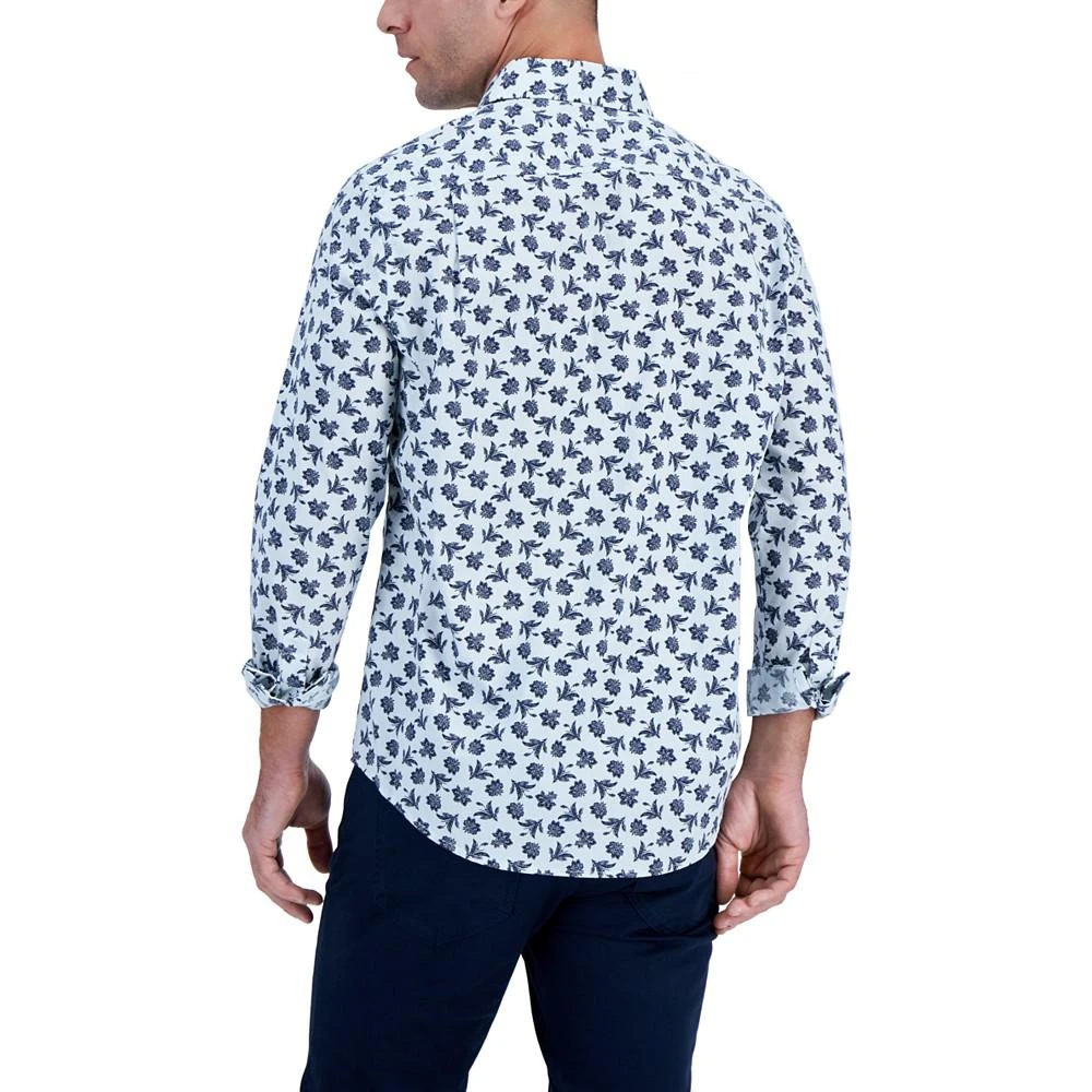 商品Club Room|Men's Long-Sleeve Alluna Floral Shirt, Created for Macy's,价格¥174,第2张图片详细描述